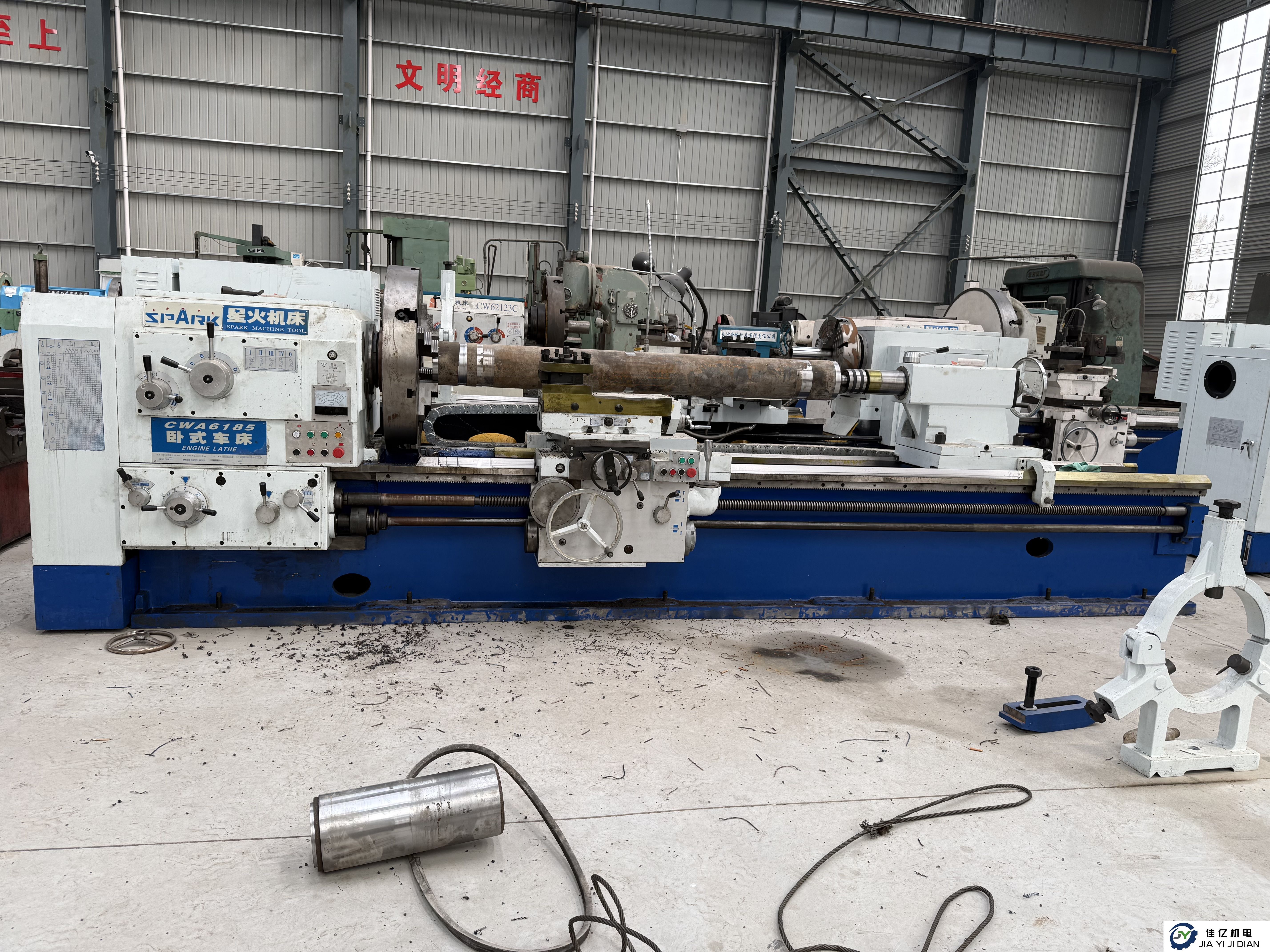 转让二手天水星火6185车床3米机床22年产！