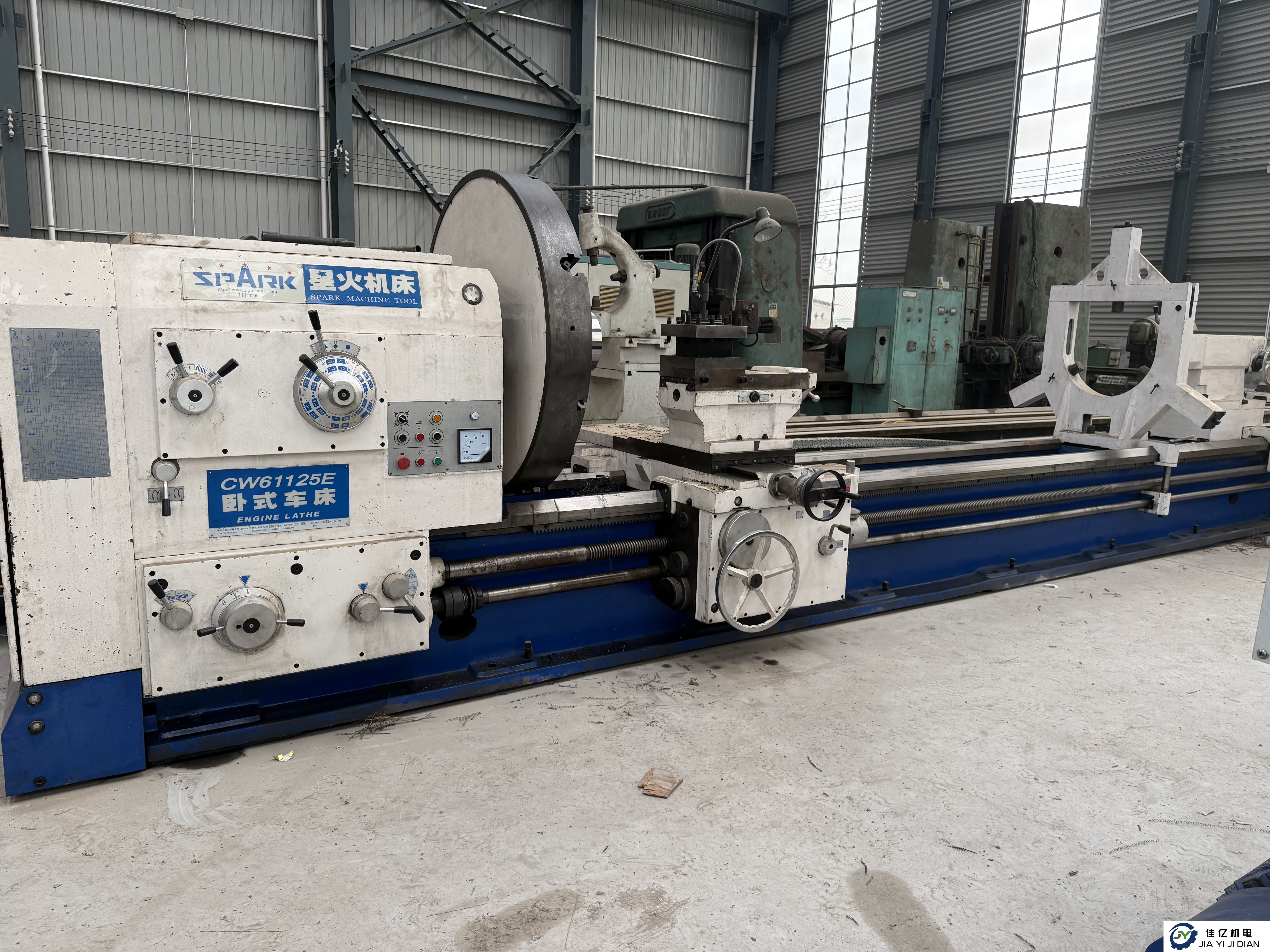 转让二手天水星火61125车床5米机床23年产！