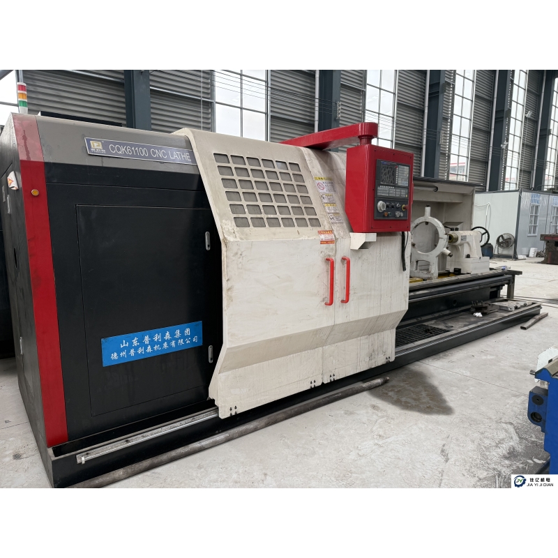 <strong>转让德州普利森61100数控车床4米机床</strong>