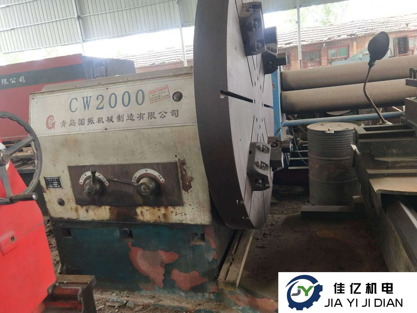 青岛落地车床CW200包试机 包精度(图3)